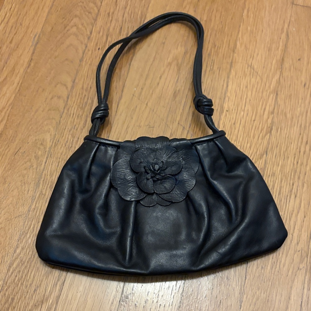 Small Black Leather Women's Bag
